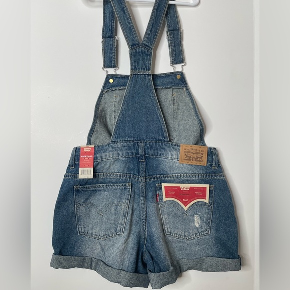 NWT girl Levi’s size 12 denim overalls - Picture 2 of 2